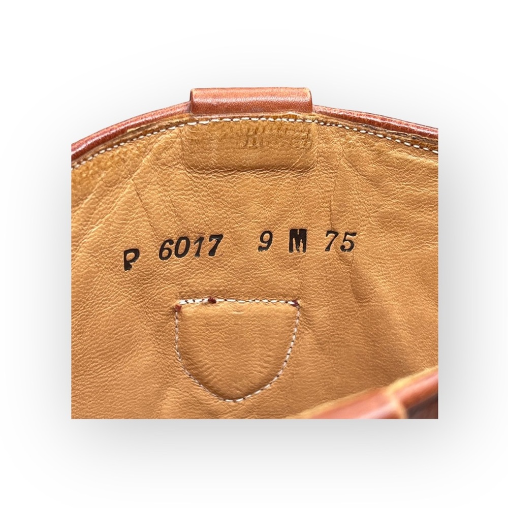 Vintage 70’s: Pierre Cardin  Leather Western Inspired Cut Out Boots  Cognac 9M - Picture 13 of 16